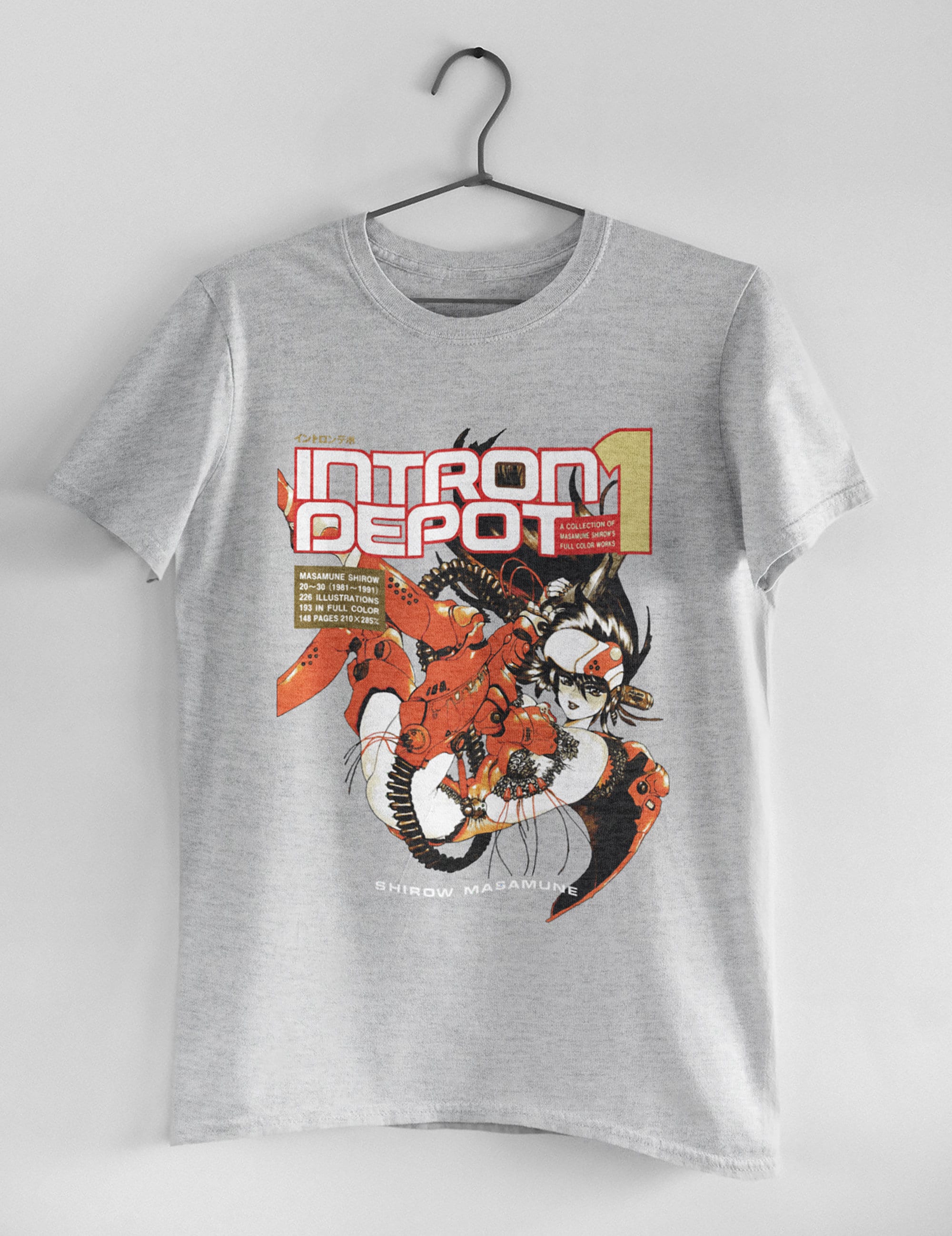 Intron Depot Unisex T-shirt Shirow Masamune Cyberpunk Ghost in the