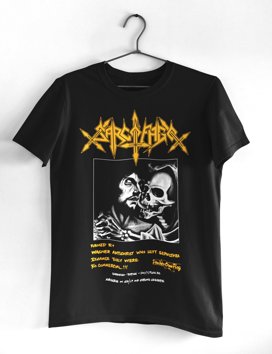 Sarcofago Rotting Unisex T-Shirt Album Art Brazilian Black | Etsy