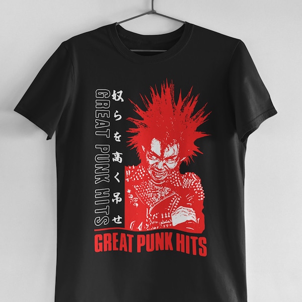 Great Punk Hits VA Unisex T-Shirt - Japanese Hardcore Punk Compilation - 1982 - GISM - The Clay - Cult Vinyl - Crust - Gauze - Discharge