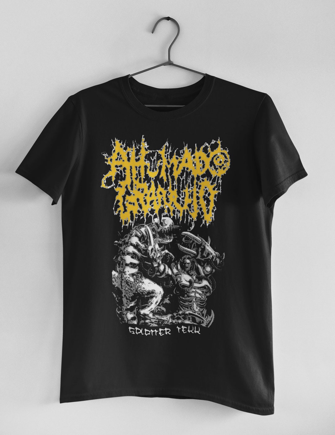 Ahumado Granujo Unisex T-shirt Splatter Tekk Goregrind Grindcore Gabber  Death Metal Brutal Cyberpunk Album Art - Etsy