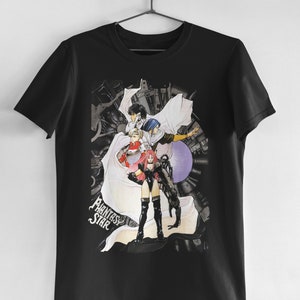 Phantasy Star Unisex T-Shirt - JRPG - Hitoshi Yoneda - Sega Genesis - Mega Drive - Chrono Trigger - Final Fantasy - Lunar - Gaming Shirt