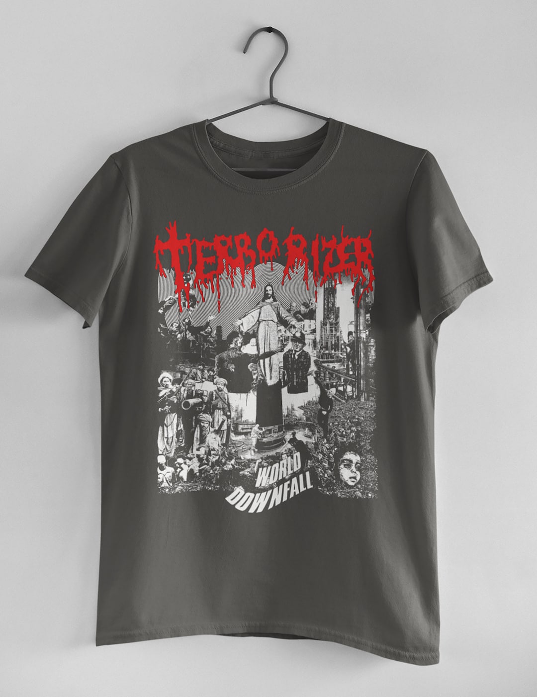【YOURNUS】Deeps Damage Warmer T-Shirt YOURNUS】Deeps Damage Warmer T-Shirt (YOURNUS/Tシャツ