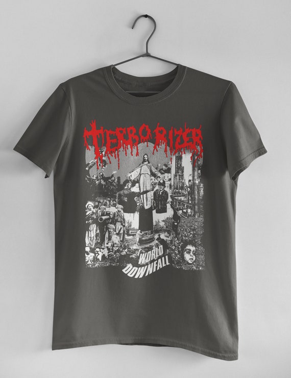 Terrorizer Unisex T-shirt - World Downfall - Fear of Napalm