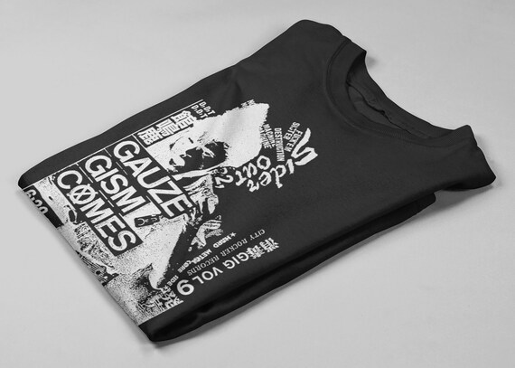 Gauze and GISM Unisex T-shirt Concert Flyer Vintage Poster - Etsy