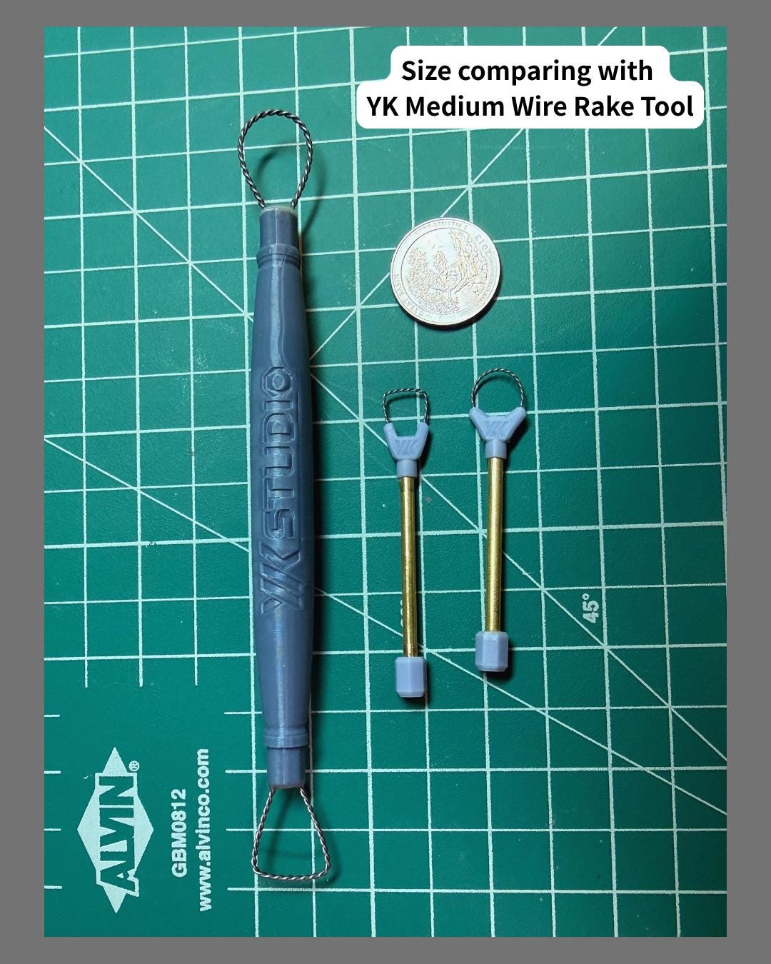 Wire Rake Mini YK Mini Wire Rake Tool (round Type) - Etsy