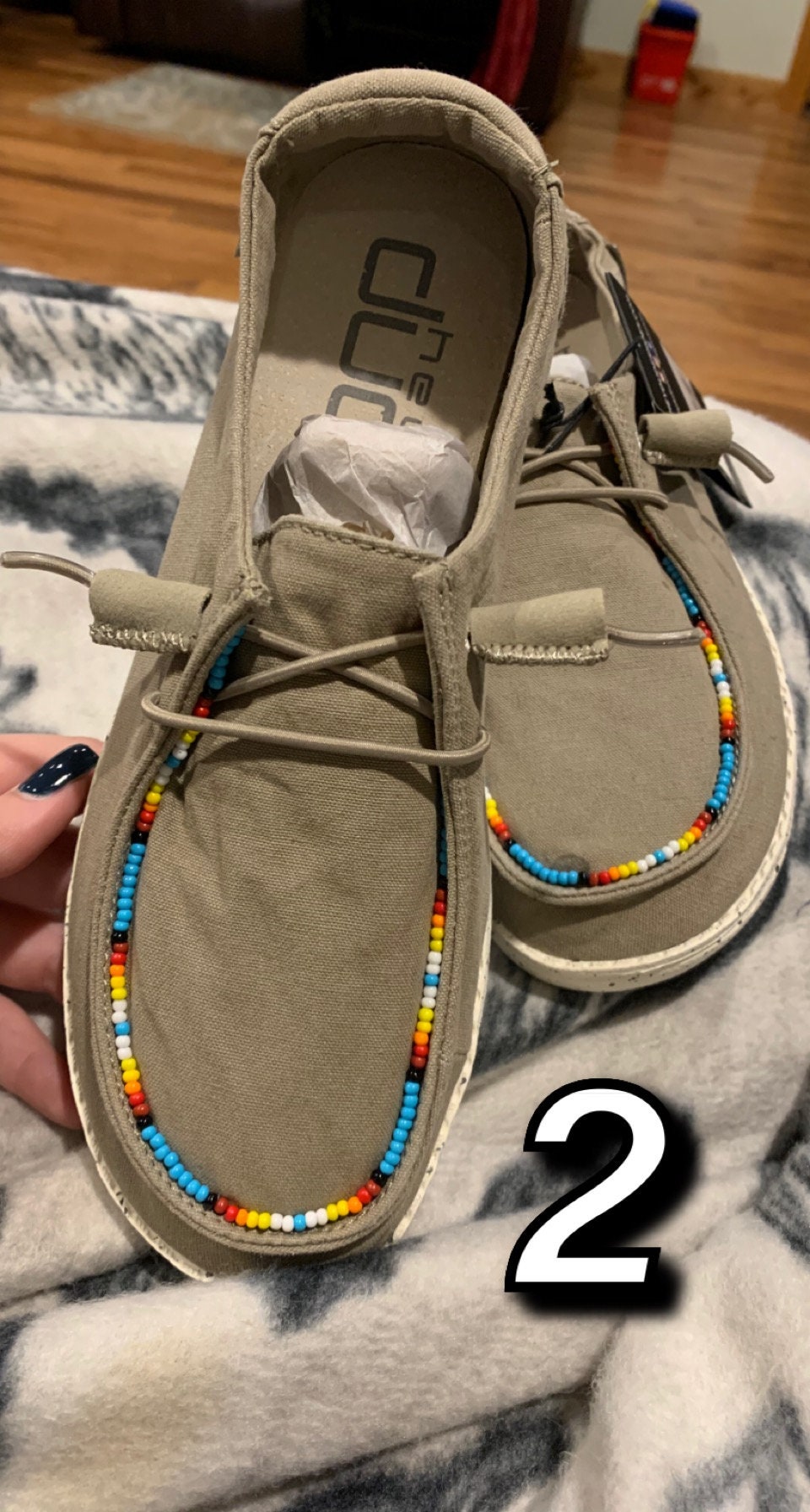 Beaded Hey Dudes Etsy