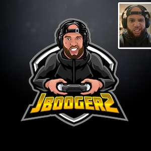 Custom Logo for gaming, youtube, twitch from your photo