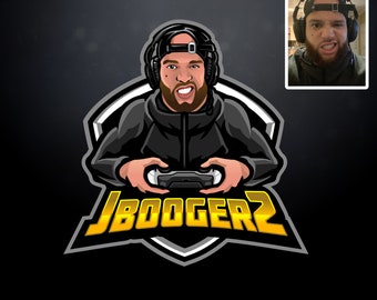Custom Logo for gaming, youtube, twitch from your photo