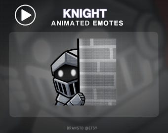 Lurk Knight Animated Emote: Twitch, Discord, YouTube (Digital Download)