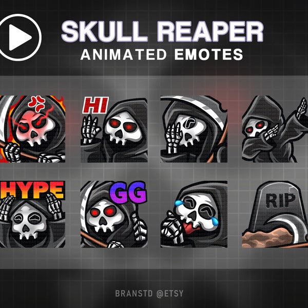 Animated Emotes - Etsy