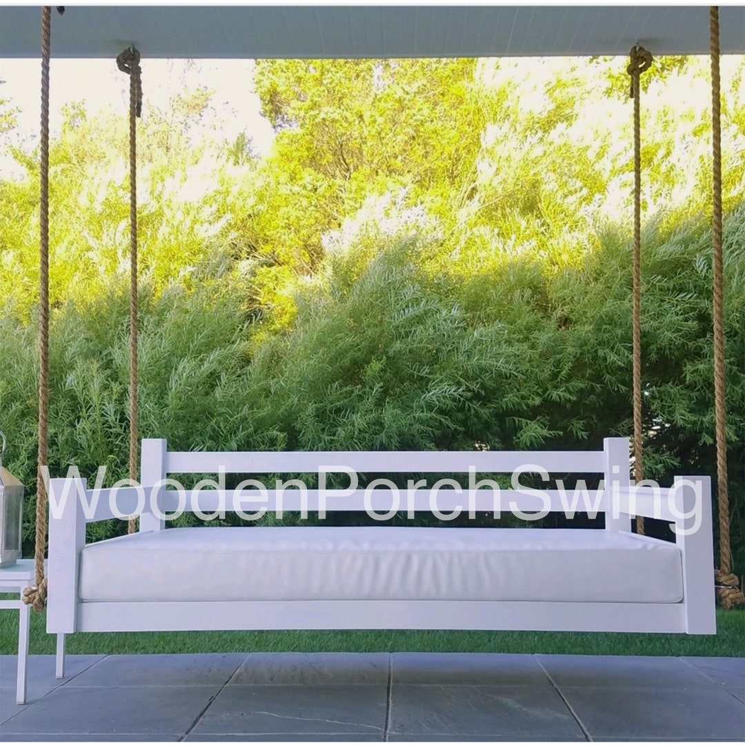 Pine Tree Swing Bed Porch Swing Bed Hanging Porch Swing Bed Outdoor
