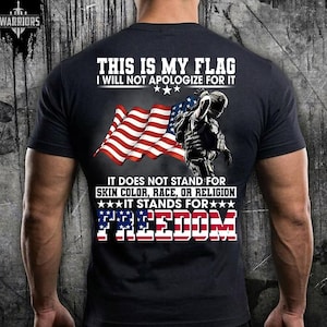 This Is My Flag Digital for Men, Gift for Veteran Dad, Patriotic USA Flag PNG, American Pride Design, Freedom Gift
