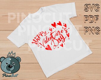 Happy Valentines Day SVG,  Valentines cut file, Heart Svg,Valentines Day Svg, Valentines Shirt Svg, Valentines Heart svg, Instant Download