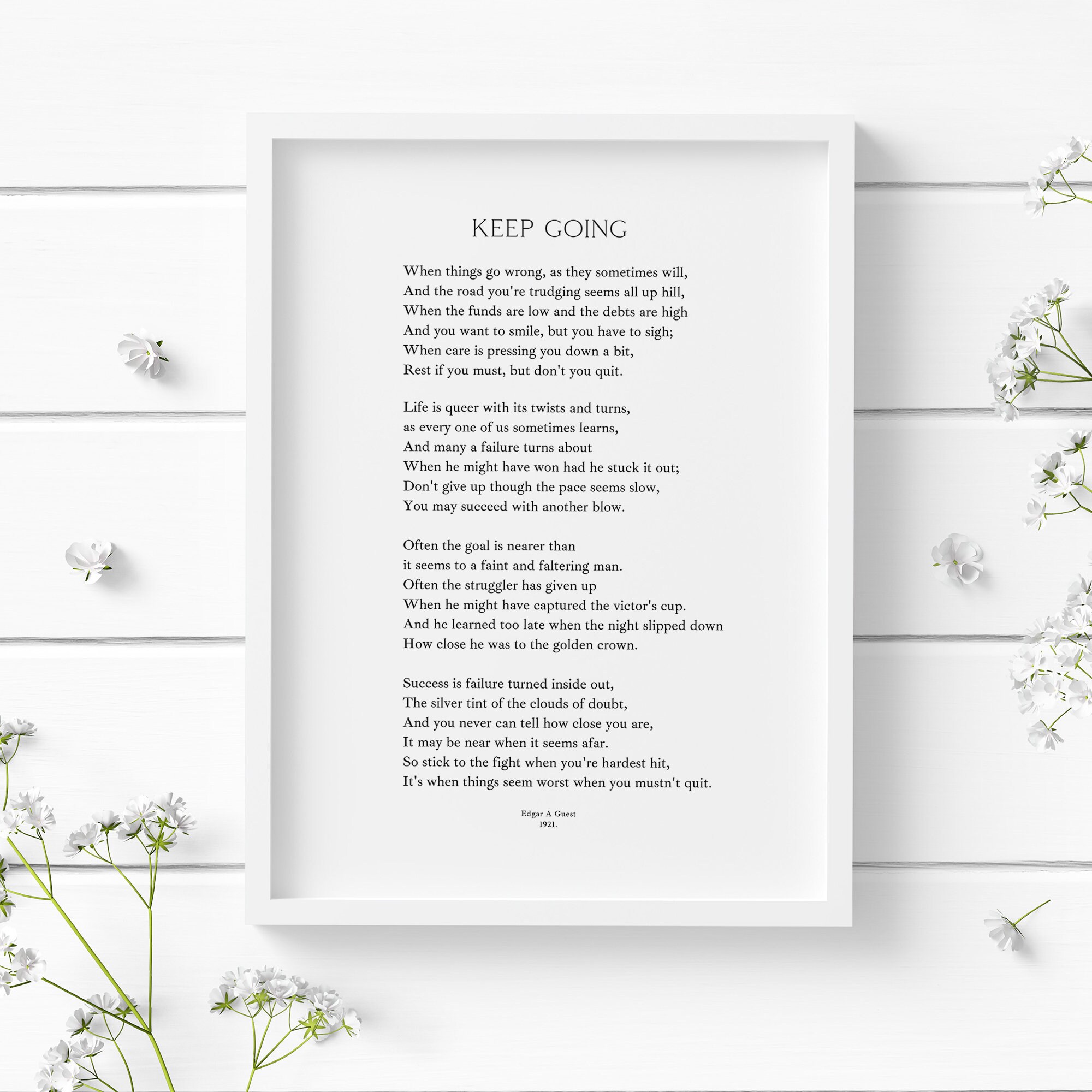 Don 39 t Quit Poem Poster Edgar Guest - Il Fullxfull.3027908806 Hrp8 