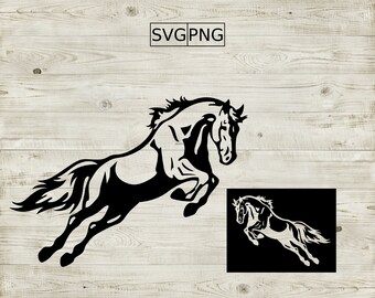 Free Horse Decal Svg SVG PNG EPS DXF File