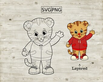 Download Daniel Tiger Svg Etsy