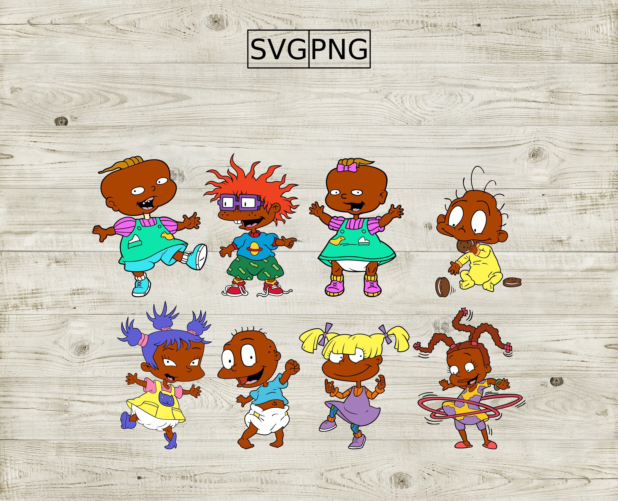 Free Free African American Rugrats Svg 202 SVG PNG EPS DXF File