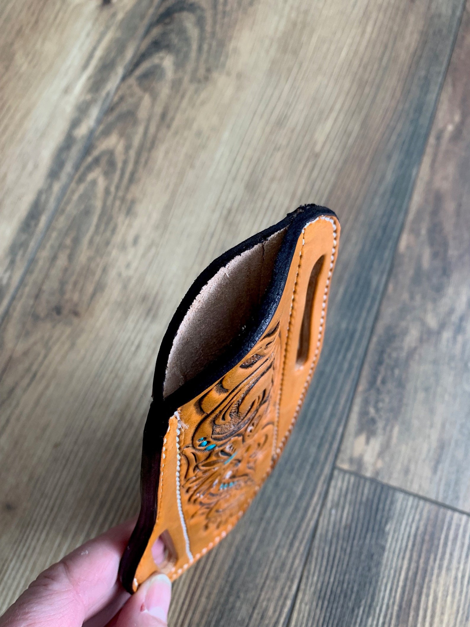 Extreme Slanted Pancake Knife Sheath / Fixed Blade Knife Etsy