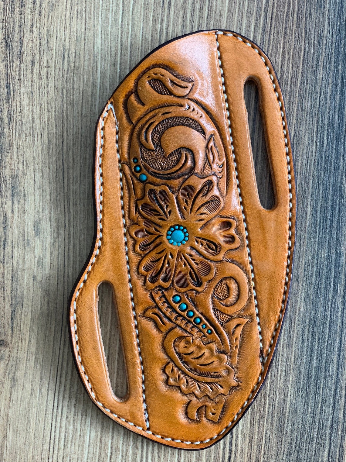 Extreme Slanted Pancake Knife Sheath / Fixed Blade Knife Etsy