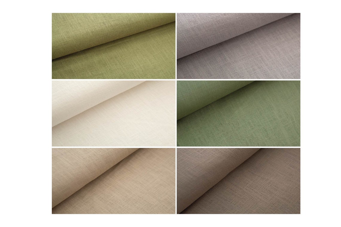 Washed Linen Fabric Preshrunk linen Dressmaking linen Etsy