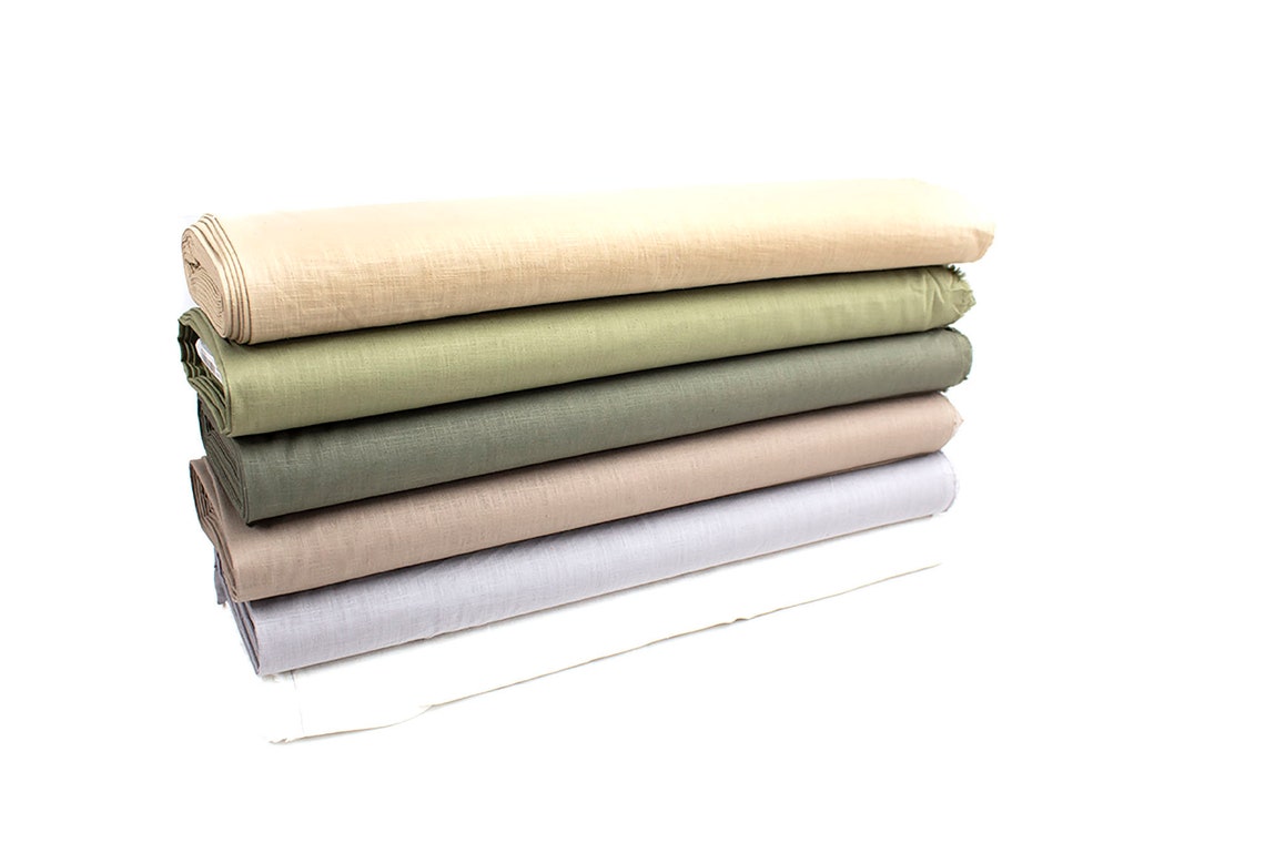 Washed Linen Fabric Preshrunk linen Dressmaking linen Etsy