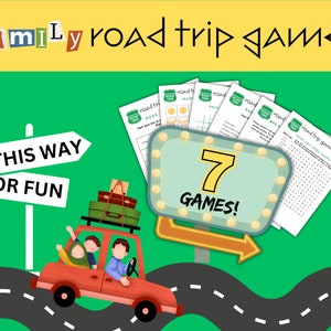 Road Trip Games, Family Road Trip Activities, Games for the Car