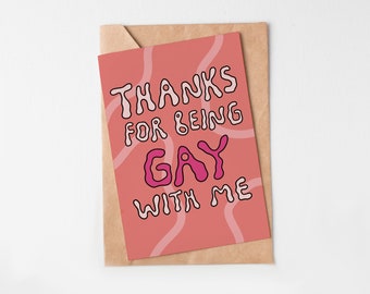 queer greeting cards etsy queer greeting cards etsy