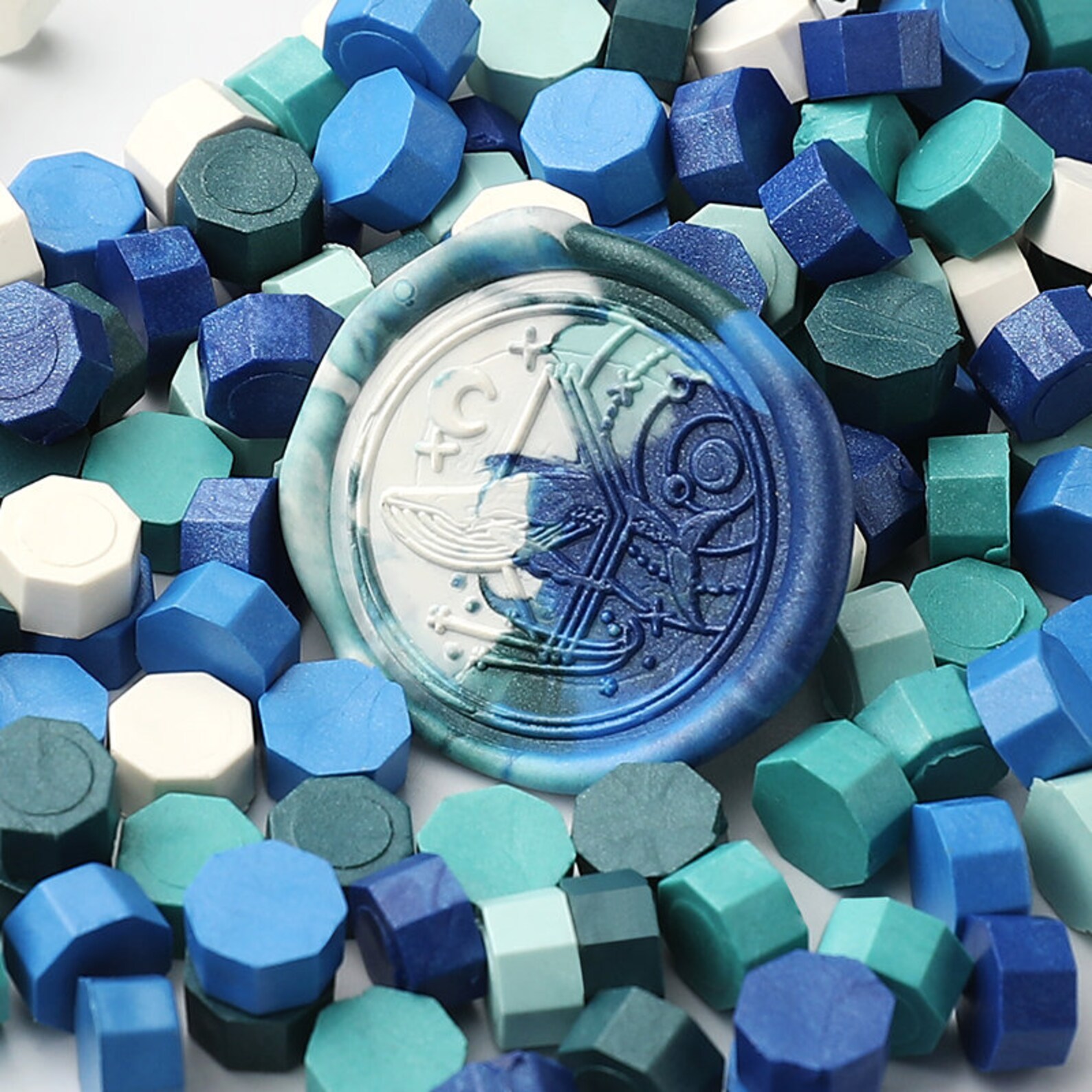 Sealing Wax beads mixed color wax seal beads supply 100beads Etsy