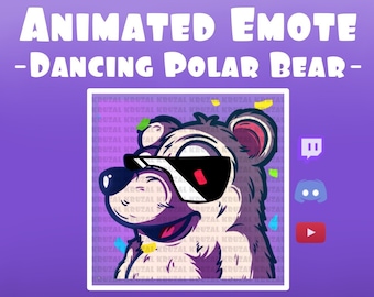 Twitch Animated Emote | Dancing Bear | Emote Dance Bear | Bear Emote ...