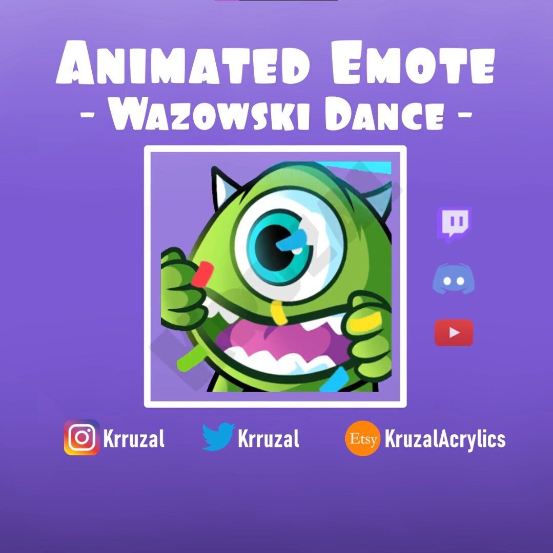 Twitch Mike Wazowski Dance Emote Emote Monsters Inc Mike Emote Twitch