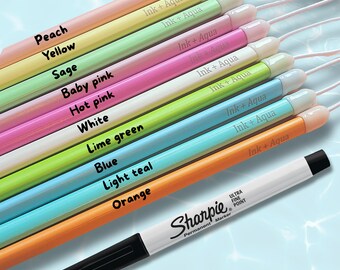 Bungee Pencil / Sharpie Fine Line - for waterproof paper