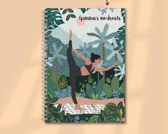 Waterproof Gym Log | Workout Planner | 12 Weeks | Fitness