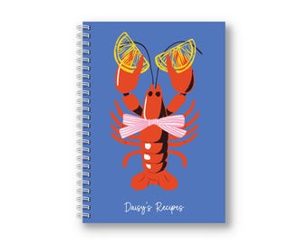 Personalised Waterproof Recipe Book | Cooking Journal | Baking | Family Recipes