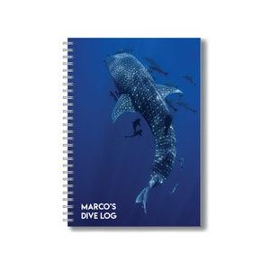 Journal de plongée étanche Whaleshark personnalisé image 1