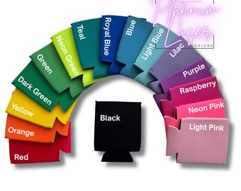 Personalised Neoprene Stubby Holder: Party Favors, Can Cooler, Hen and Bucks Party, Work / Office Night Out