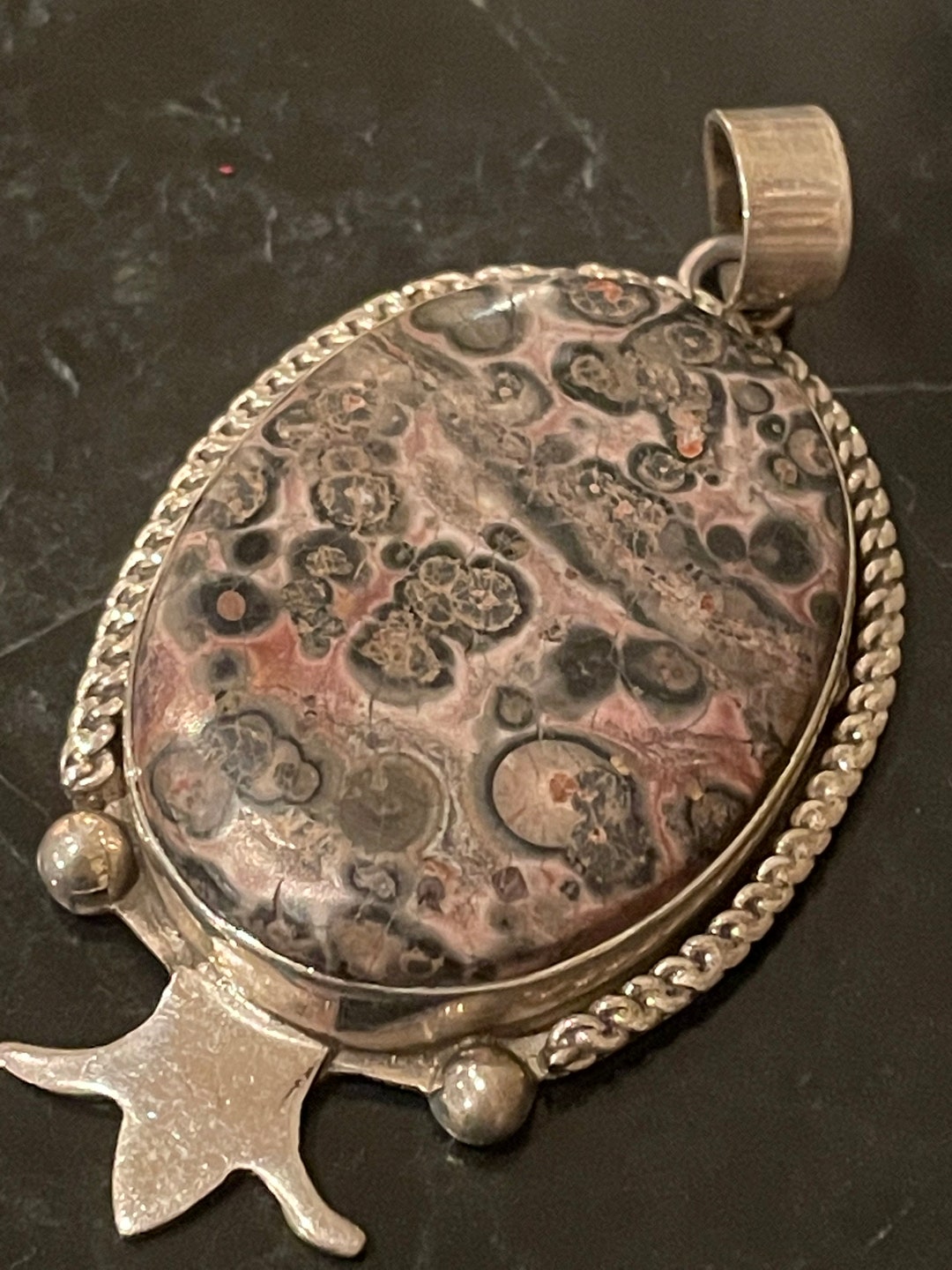 Best Quality Sterling Silver 925 Amazing Jasper Pendant, Silver Jewelry