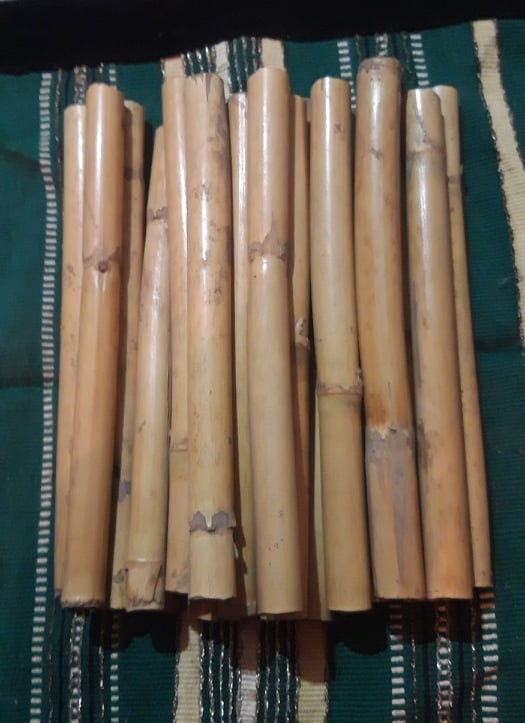 Bamboo Massage Poles Etsy