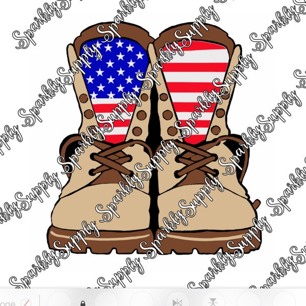 Military Boots *DIGITAL SVG ONLY*