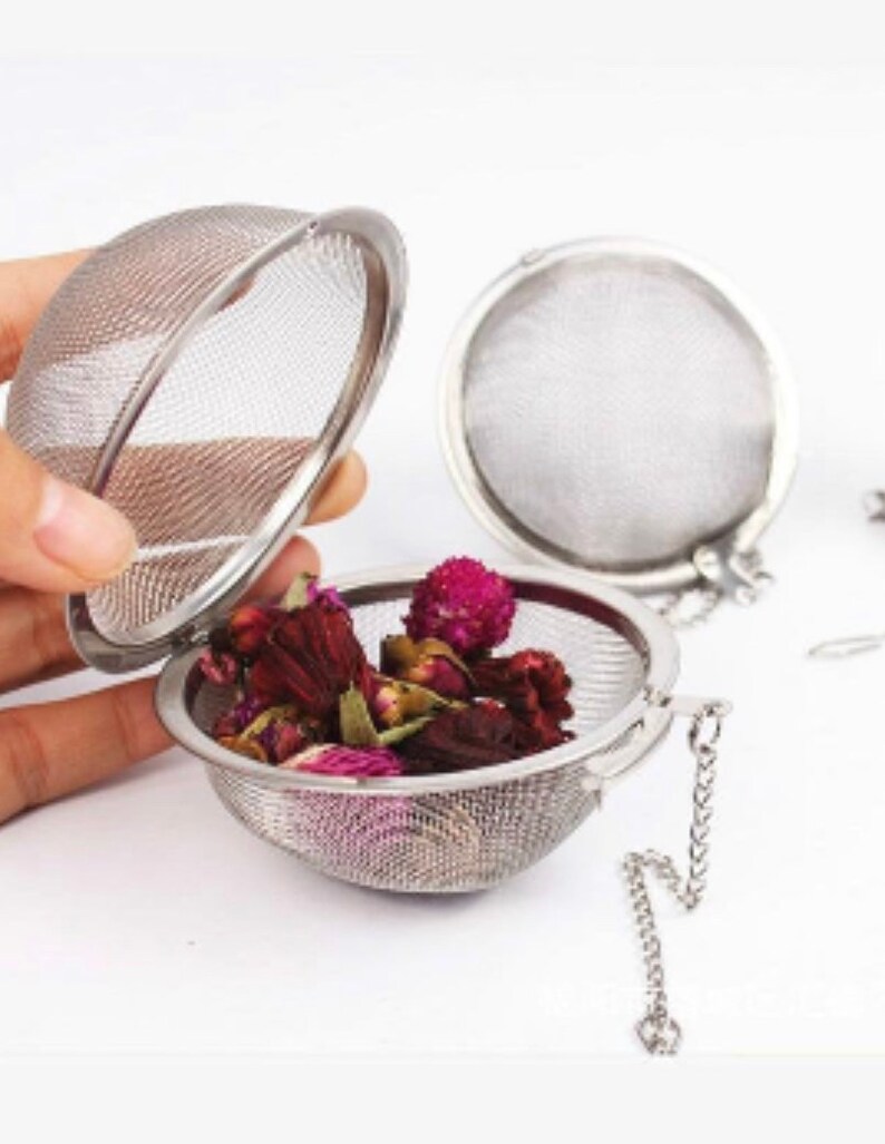 Extra Large Tea Ball Infuser Set 2 infusers for Loose Leaf Etsy