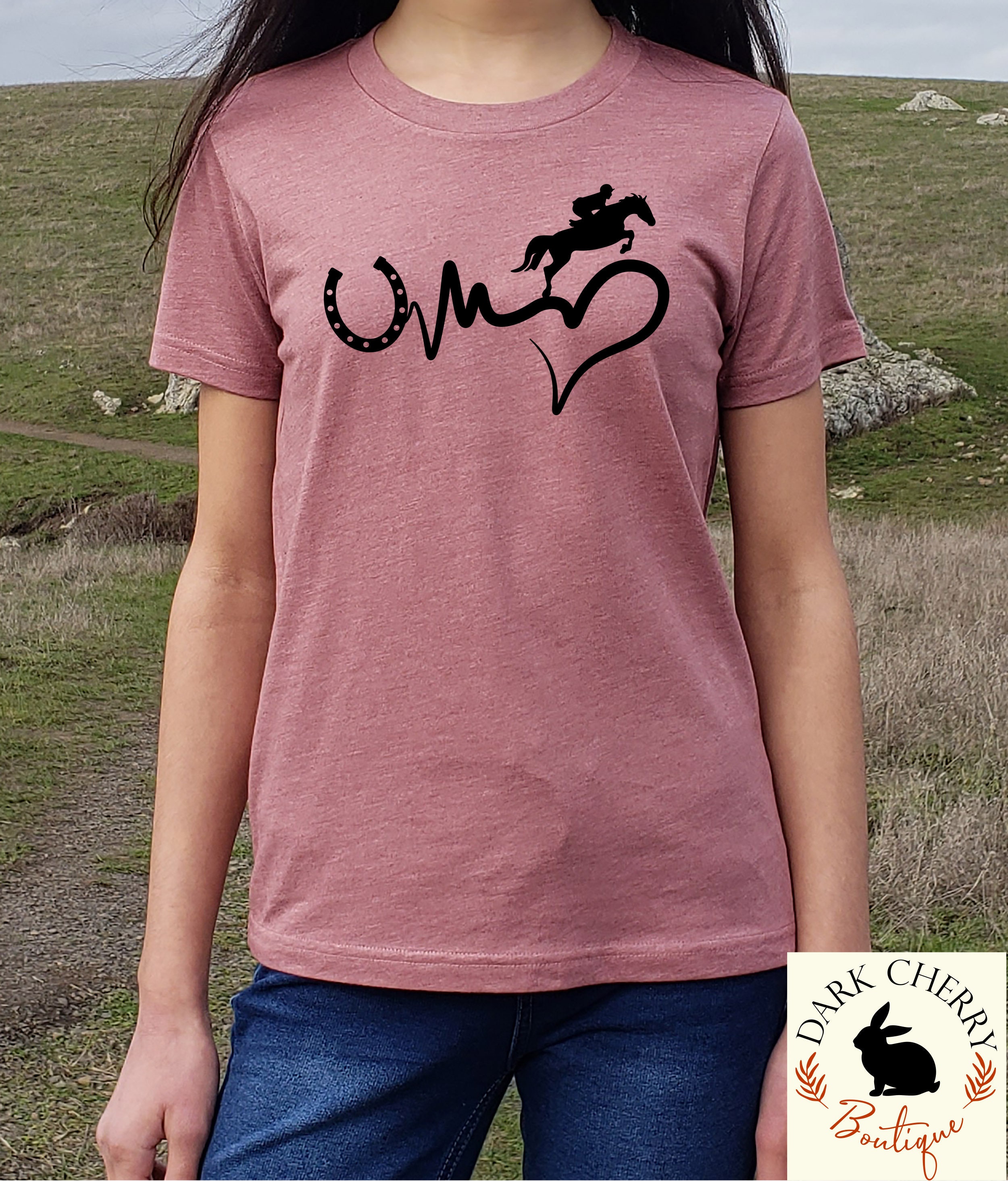 Horse T Shirt Rider Shirt Equestrian Shirt Gift For Rider Etsy