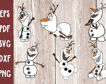 Download Olaf Cut File Etsy