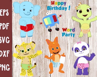 Download Word Party Svg Etsy