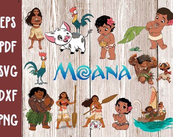 Download Little Moana Svg Etsy
