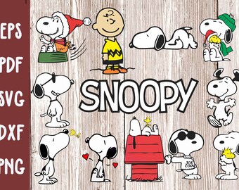 Snoopy Dog Svg Etsy