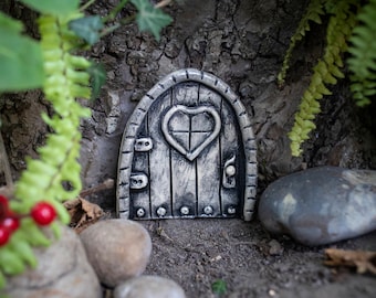 Ceramic Fairy Door garden decor