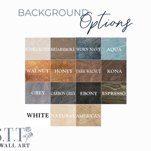 a poster with a bunch of different colors