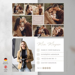 Photography Business Card Template for Photographers
