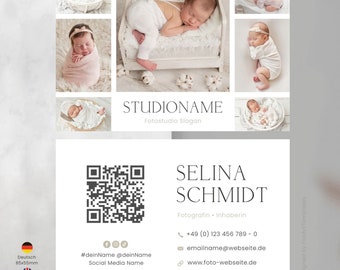 Business Card Template for Photographers
