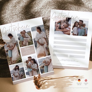 Photography Gift Certificate Template