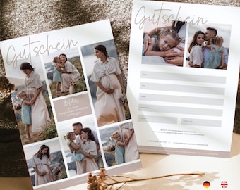 Photography Gift Certificate Template